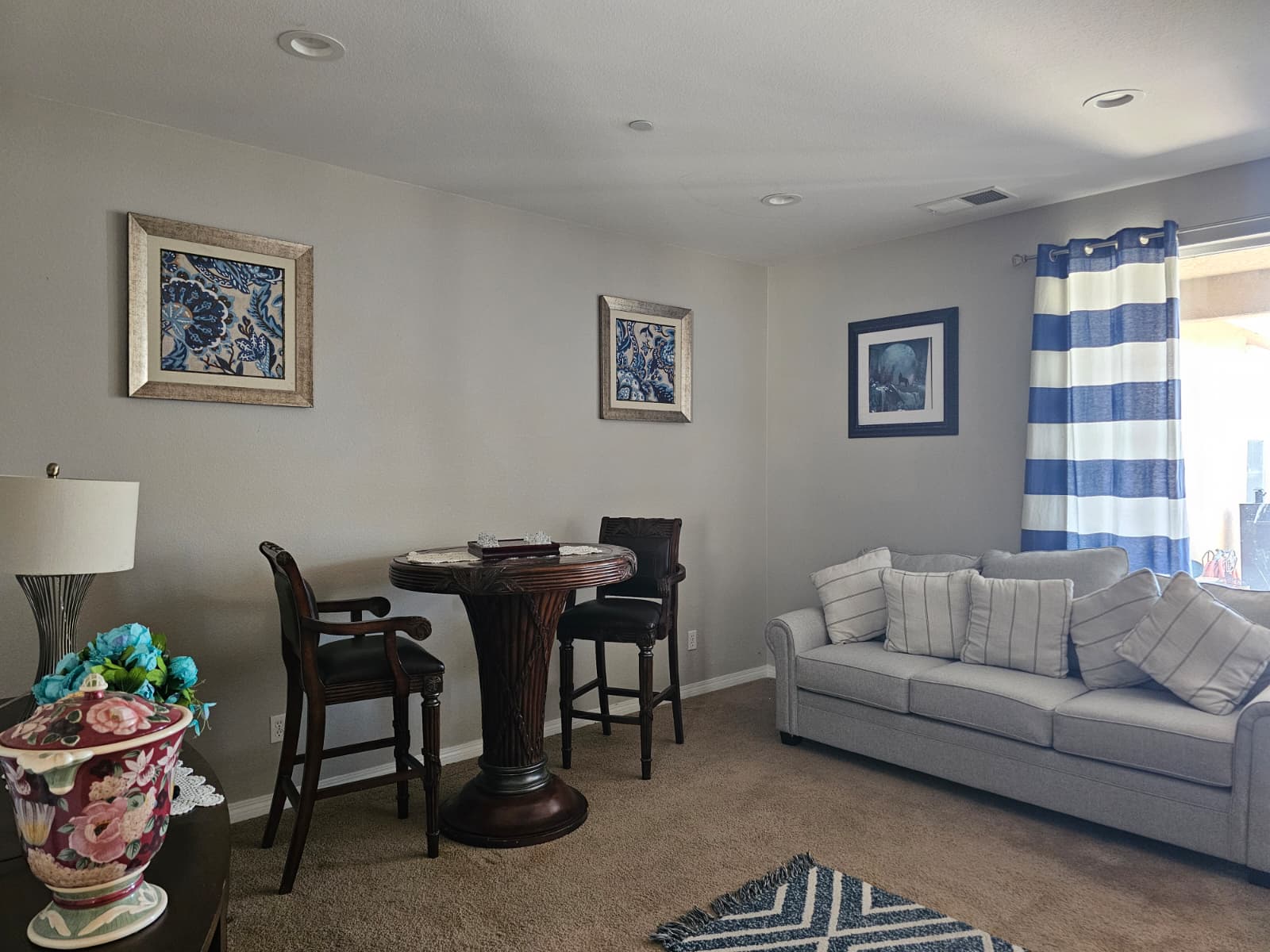 Indoor living area
